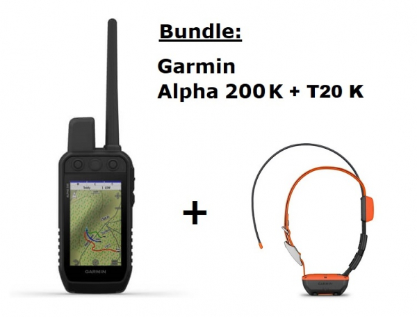 Garmin Alpha 200 K + Alpha T20 K GPS - Hundeortung SET!